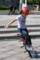 BMX練習中