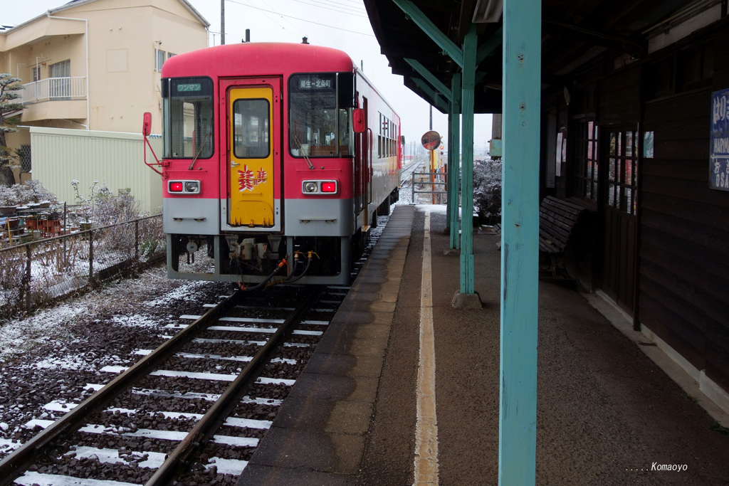 大正6年に建てられた駅舎