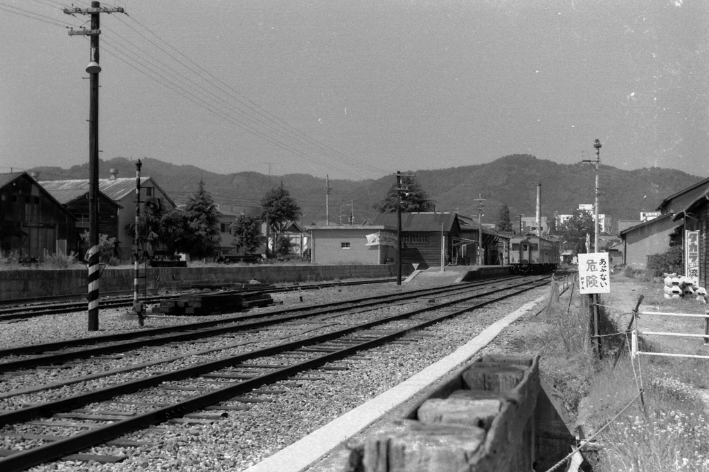 国鉄時代の北条町駅構内