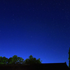 高野山で北の夜空