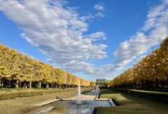 カナールを噴水側から