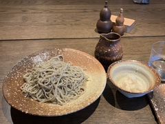 蕎麦懐石「蕎麦藤」の辛み大根そば
