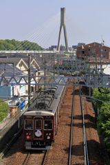 滝山歩道橋から