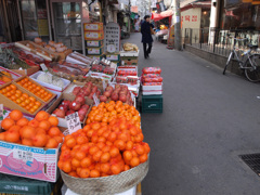 ソウル鐘路区の青果店