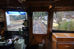 妙見口駅出発