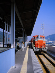 播但線野里駅