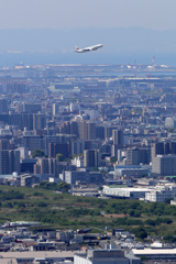 B737と関西万博大屋根リング