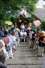 伊居太神社だんじり巡行