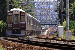 阪急電鉄神戸線、夙川駅へ
