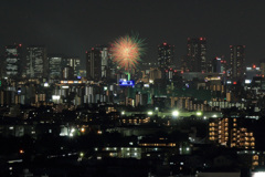 大阪天神祭り花火