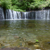 軽井沢「白糸の滝」