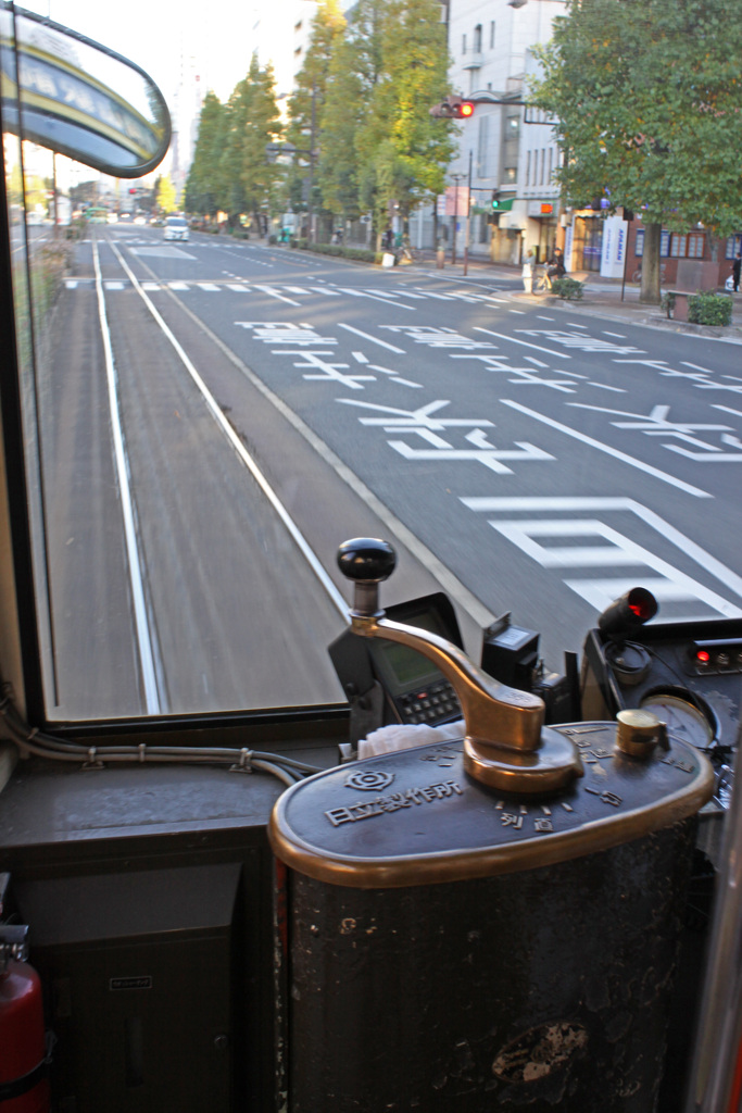 おかでん車内から