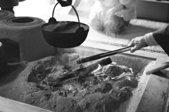 囲炉裏端の風景(Film)