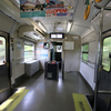 津山へ向かうキハ47車内にて