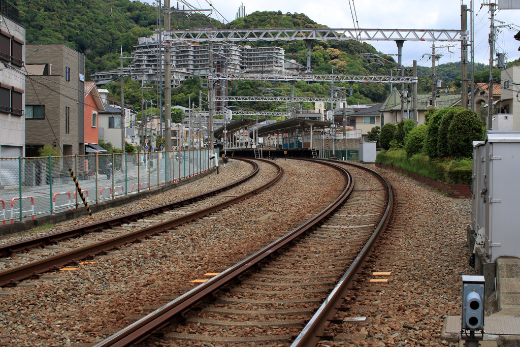 阪急電鉄箕面線平尾踏切