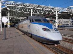 韓国ソウル駅のKTX