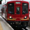 福知山駅へ入線するKTR300系