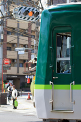 京阪電鉄石山坂本線併用軌道