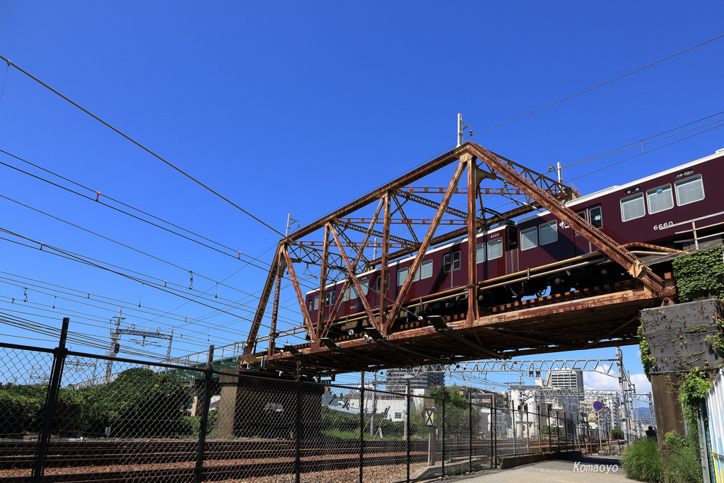 阪急今津線片道３分の軌跡