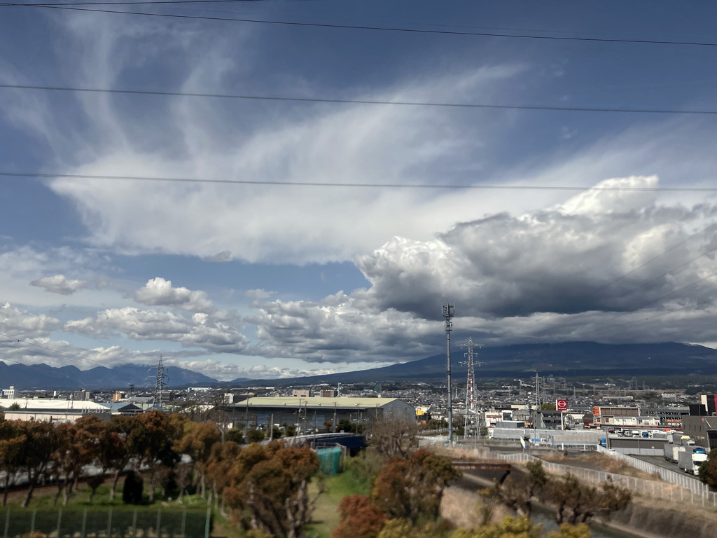 2025年4月2日の富士山