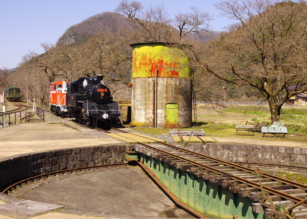 若桜駅構内の登録有形文化財