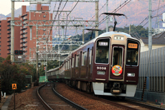 朝日が摩耶山に射すころ