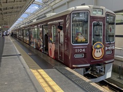 阪急宝塚線カービィコラボ