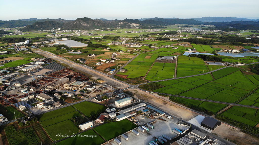 北条鉄道のある町(終戦記念日に)