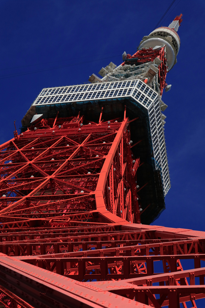 青空を突き刺す