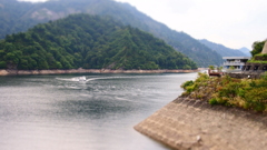 奥只見湖ジオラマ