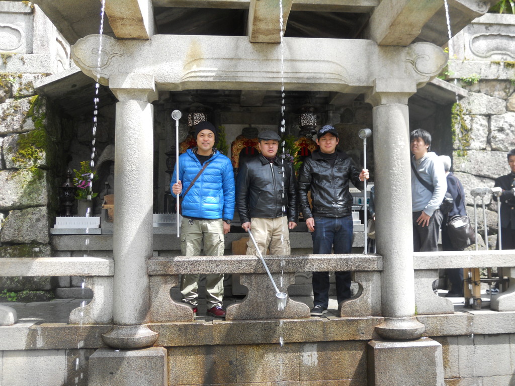 清水寺　長寿の水？