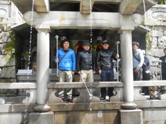 清水寺　長寿の水？
