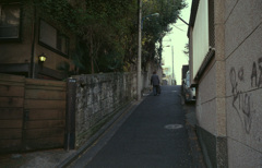 高田馬場の坂道