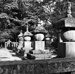 平林寺松平家廟所五輪塔