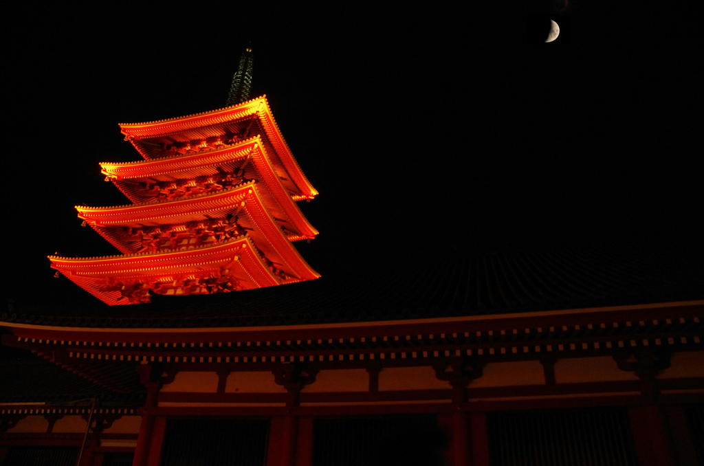 浅草寺五重の塔