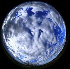 見上げてごらん(地球から見た空)