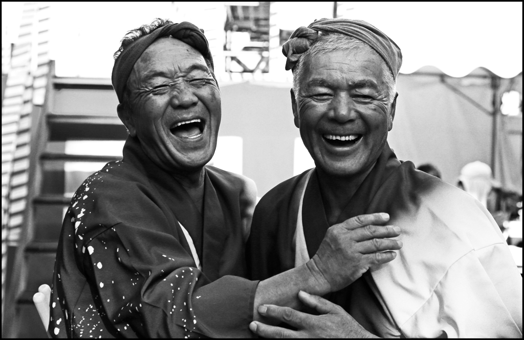 男の笑顔