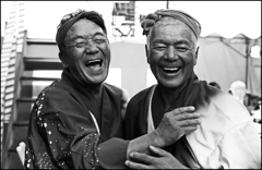 男の笑顔