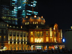 １０月１日の東京駅　駅舎