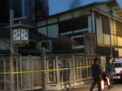 老舗の火事（神田　やぶそば）