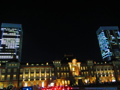 東京駅　駅舎全景
