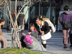 ママ、スカイツリーが入らないよー