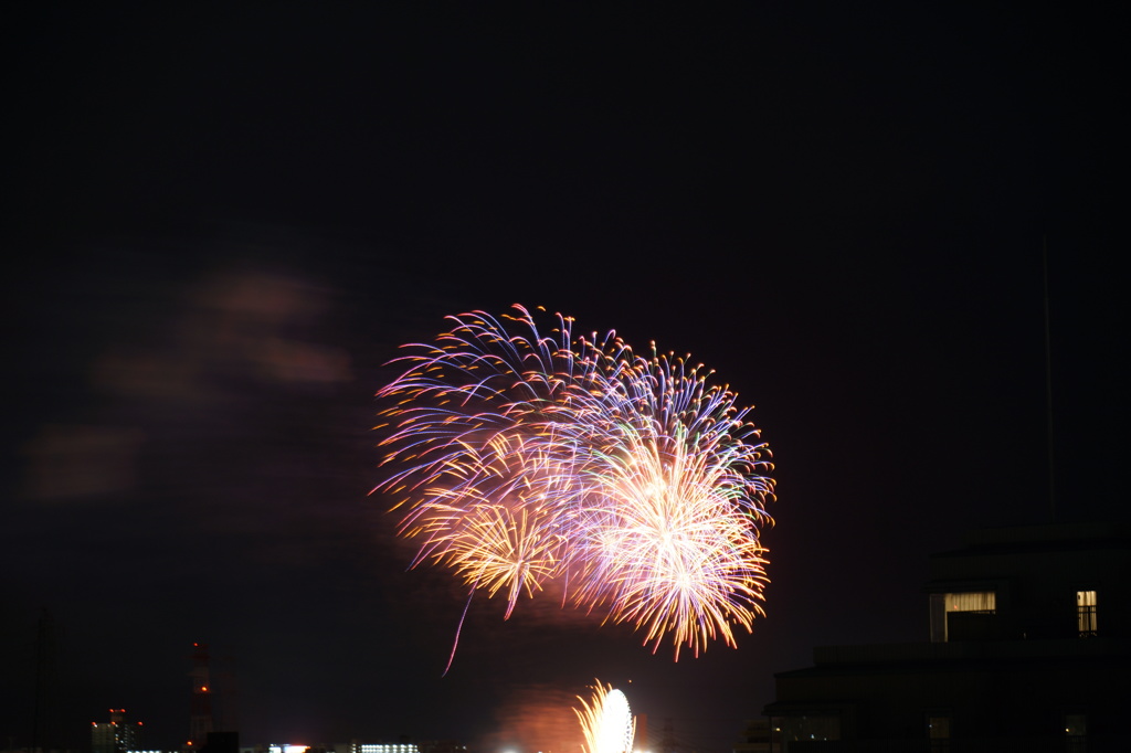 江東区の小さな花火４
