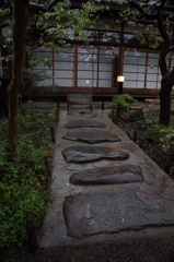 向島百花園のなかの式会場