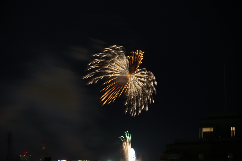 江東区の小さな花火１０