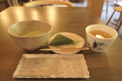 上野の山の茶店