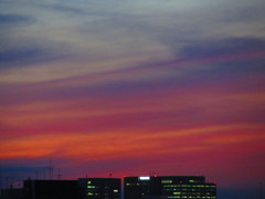 東京の夕焼け