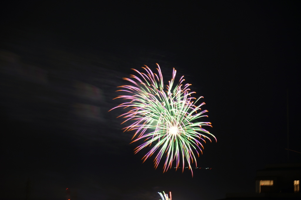 江東区の小さな花火１