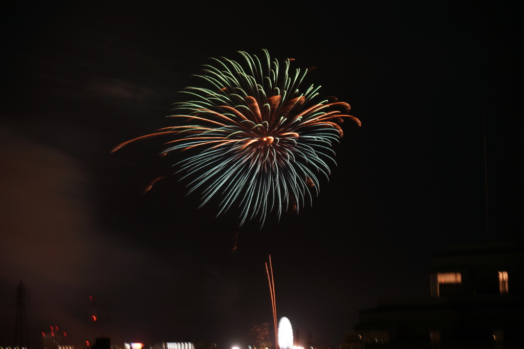 江東区の小さな花火５