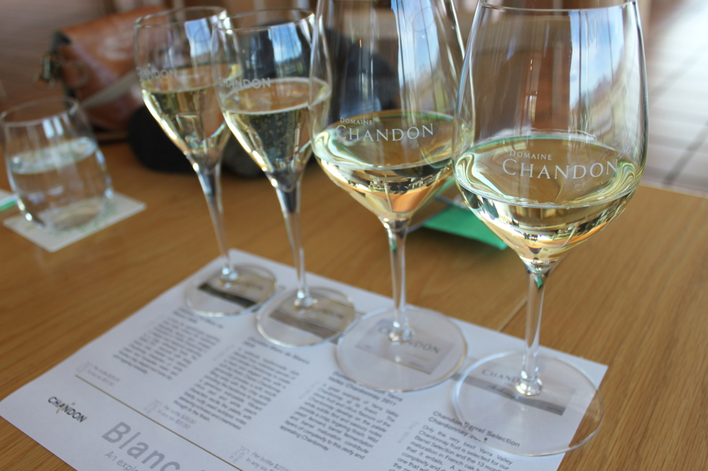 tasting at Domaine Chandon